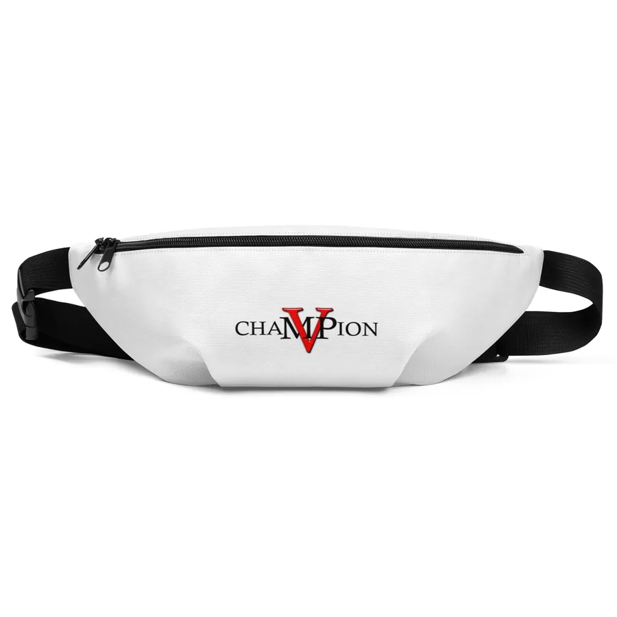 Champion MVP fanny pack with the Champion MVP logo