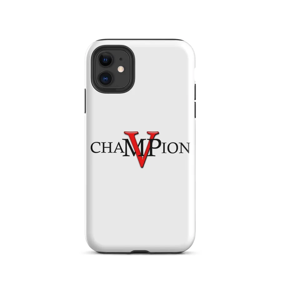 Champion MVP tough case for iphone with the Champion MVP logo