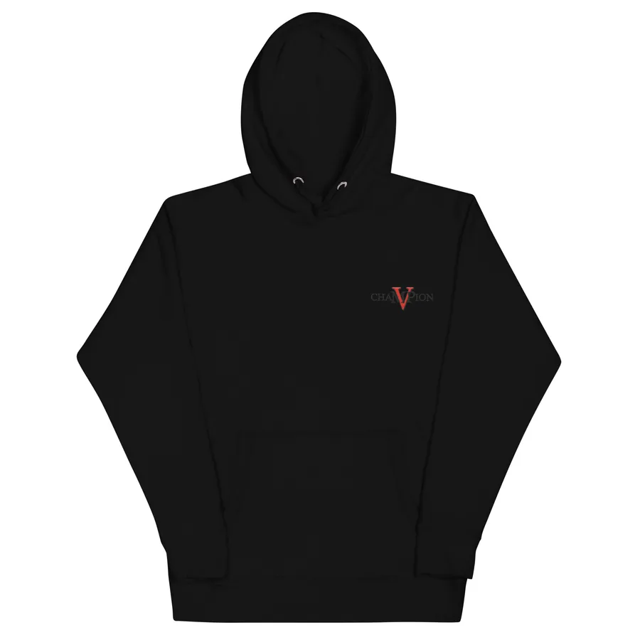 Champion MVP unisex hoodie with the Champion MVP logo