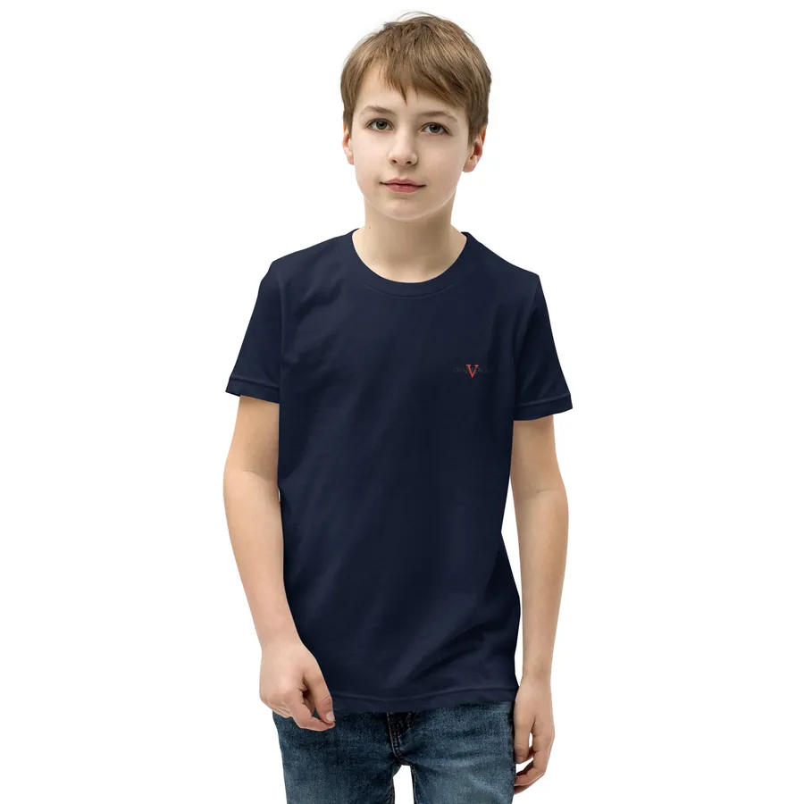 Champion MVP youth short sleeve t-shirt with the Champion MVP logo